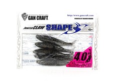 Gan Craft Soft Lure Shape-S 4 Inch 5 pieces per pack 12 (3682)
