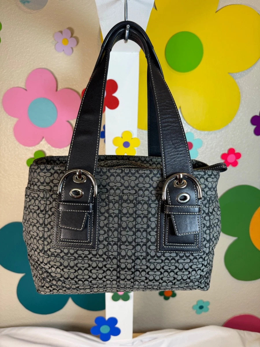 Coach Hampton Satchel/Top Handle Bag Black Bags & Handbags for