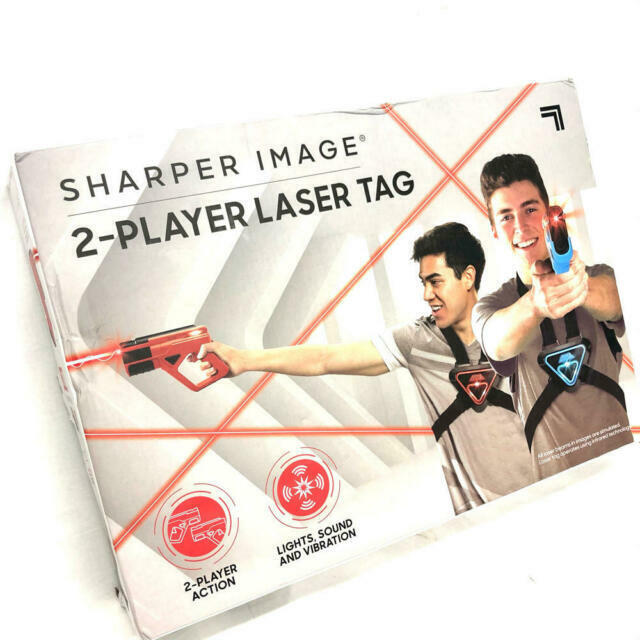 Sharper+Image+1005704+Two+Player+Electronic+Laser+Tag+Gaming for sale online