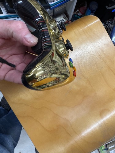 Microsoft Xbox 360 Wireless manette Chrome Gold C-3PO Star Wars. tester ok - Photo 15/18