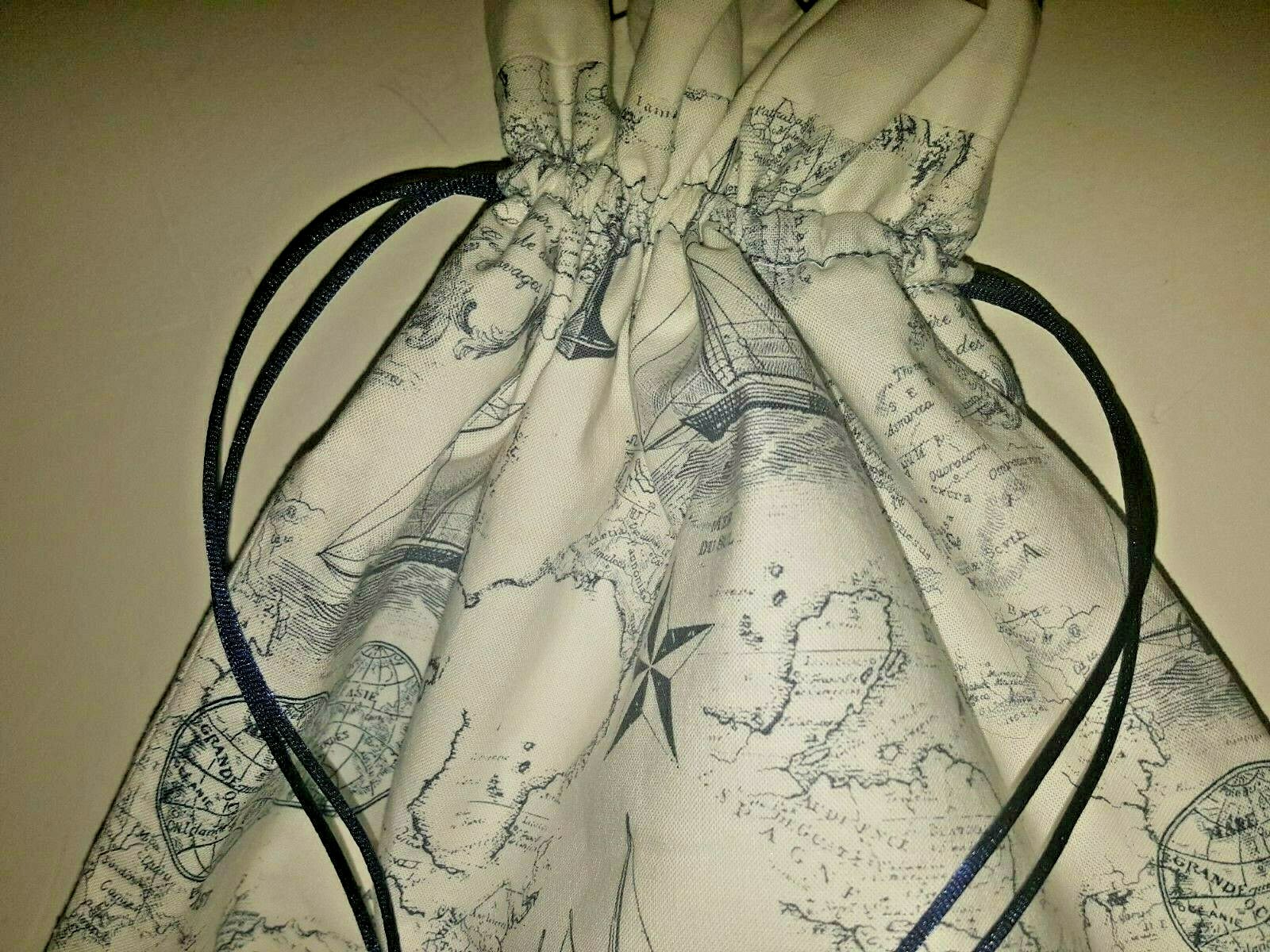 Nautical Theme Drawstring Sac Drawstring 12 x 15 - image 3