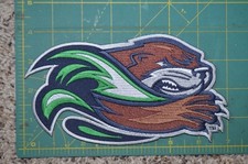 Missouri River Otters UHL Throwback Hockey Jersey Shoulder Jacket Patch Crest