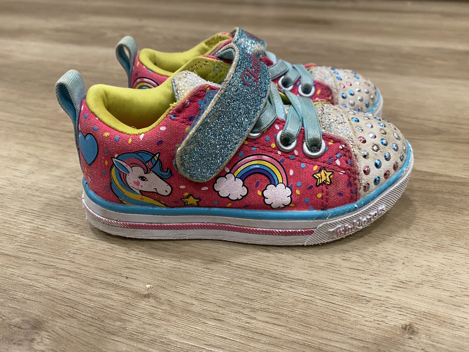 skechers unicorn light up shoes