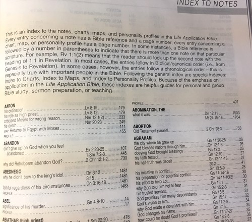 NIV Life Application Bible by Tyndale House & Zondervan Pub. hc 1991 Cross Ref. - Picture 13 of 14