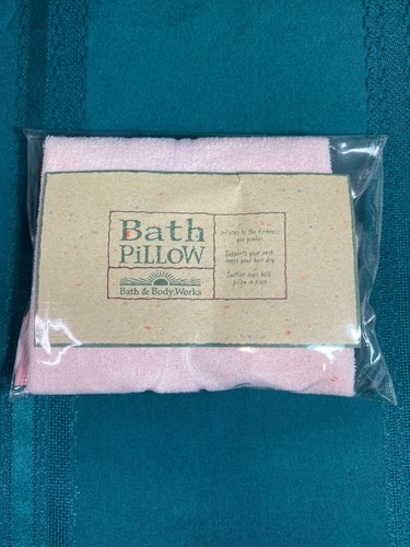 Bath & Body Works Badekissen Rosa Frottee Saugnäpfe Vintage Neu im Beutel - Bild 2 von 12