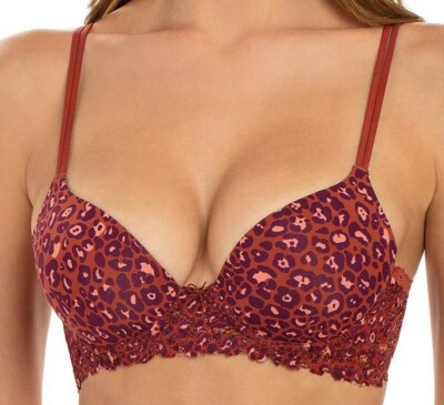 Lace Frame 32C Leopard Allspice 