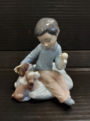 Lladro '' Growing up together '', Porzellanfigur, 010.06983