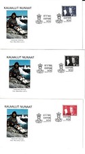 Greenland -3 First Day Covers