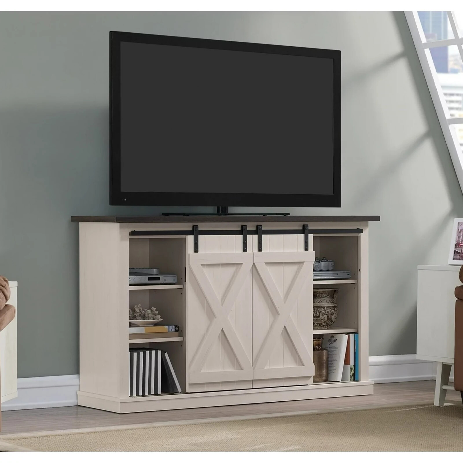 For Tvs Up To 60", Old White