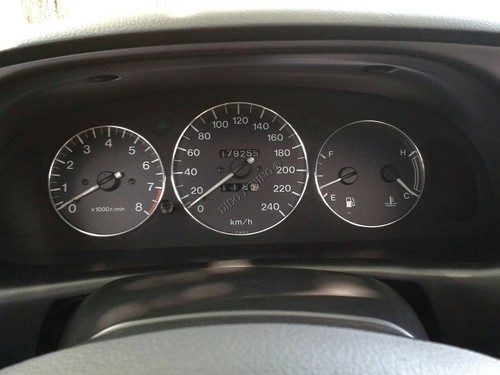 For Mazda Xedos 6 9 1992-2002 Polished Aluminium Trim Rings Instrument Cluster - Picture 9 of 9