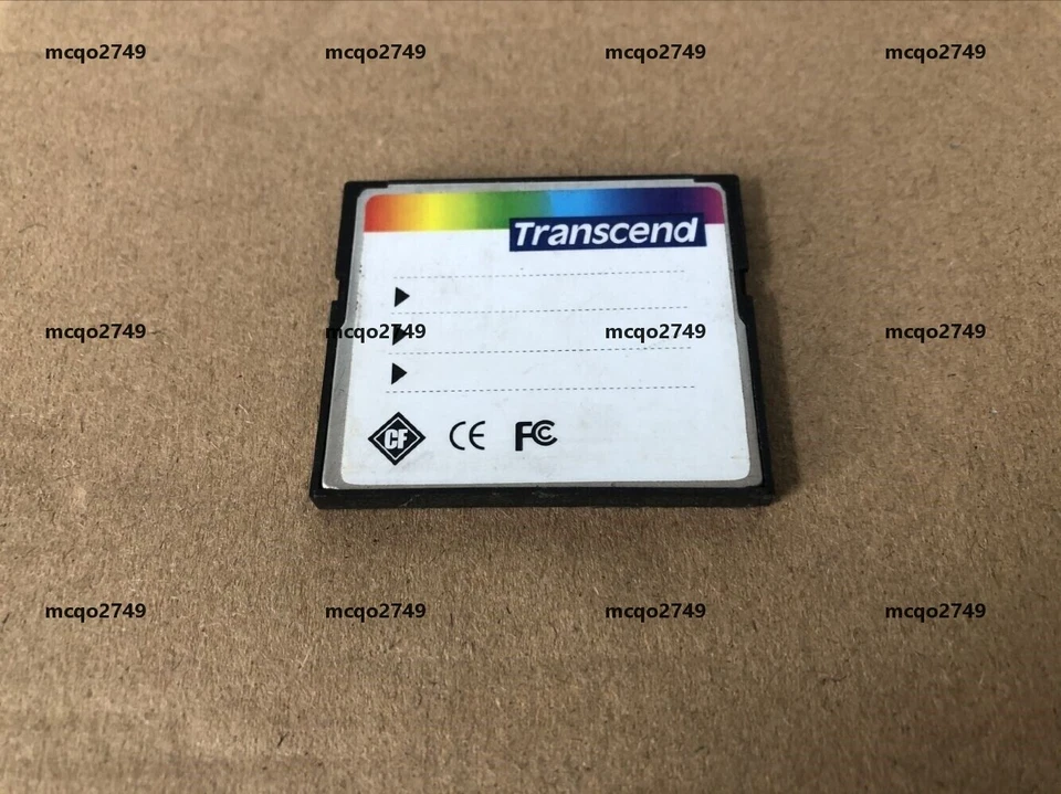 transcend 256mb industrial  compactflash CF memory card - Image 2 of 2