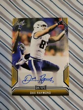 2019 Leaf Draft Auto Gold Dax Raymond #BA-DR2 Rookie Auto RC