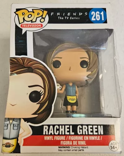 Funko Pop! Friends - Rachel Green #261 w/ Protector DAMAGED (Read Desc.)