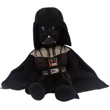 Animations Star Wars Darth Vader Plush Backpack 2011 Black Zip Pouch 19 inch