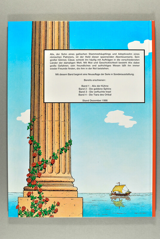 Thumbnail - Alix, Die Tiara Des Oribal, Bd. 4. Hc. Casterman. 1998.