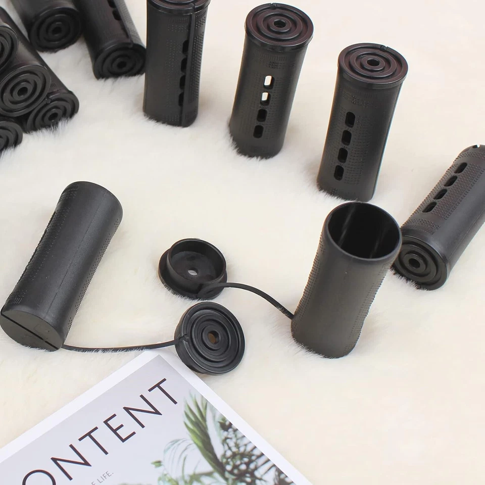 "Jumbo Cold Wave Perm Rods Set (24 Pcs) for Women - Large Size Styling Rollers " - Image 2 of 4