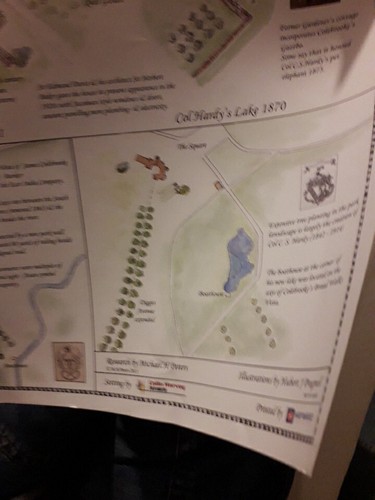 CHILHAM CASTLE HISTORY AND PLAN POSTER. 2013 - Picture 5 of 5
