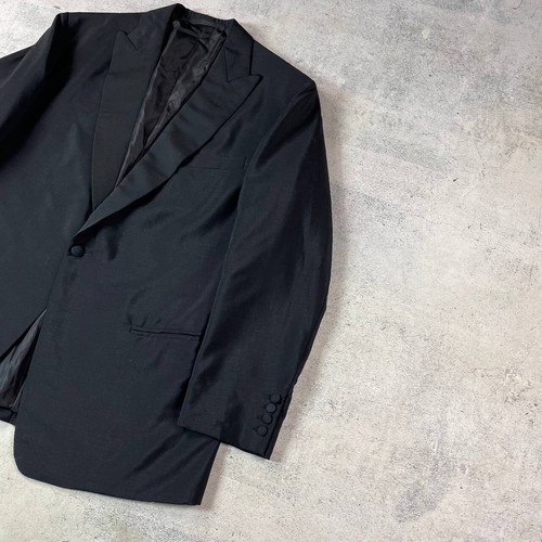 ANDERSON & SHEPPARD Savile Row Bespoke Single Breasted Tuxedo Blazer Jacket - Picture 3 of 14
