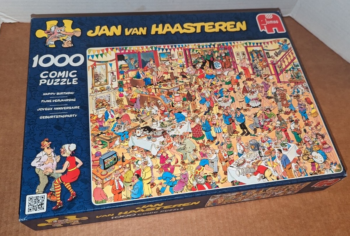 JAN VAN HAASTEREN 1000ピースパズル４点セット Amazon.com: Jumbo, Jan Van Haasteren - Garden Centre, Jigsaw