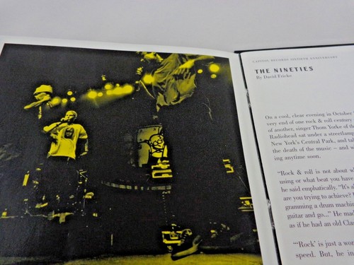 Capitol Records Sixtieth Anniversary The Nineties 1990-2002 CD with Folder Only - Picture 3 of 5