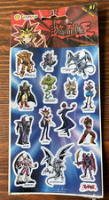 Yu-Gi-Oh Yugioh Series 1 Stickers 2 Sheets BLUE EYES 1996 Vintage Sandylion NIP