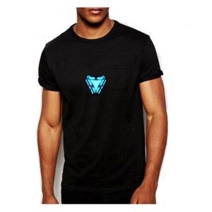 iron man light up t shirt