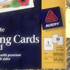 Avery Inkjet-Compatible Greeting Cards w/Envelopes, 5.5 x 8.5, Open Box AVE8316 — photo 2