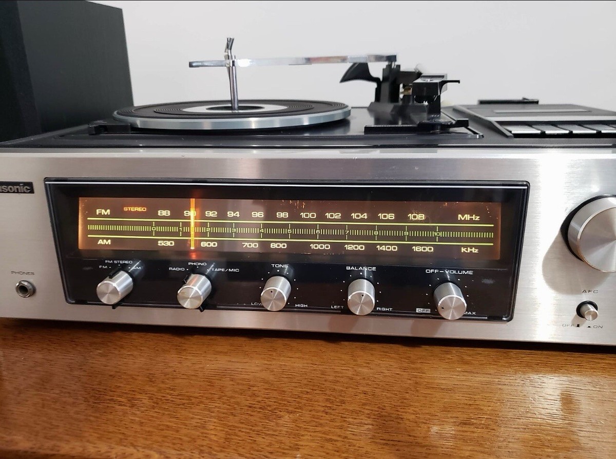 Panasonic SE-1040 1973 Brushed aluminum, black, | eBay
