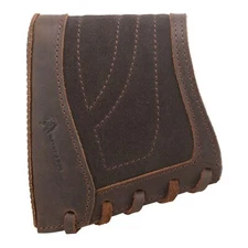 Retro Leather Rifle Stock Cover Shotgun Recoil Pad Soft Gun Butt Protector