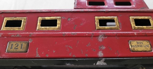 Ives # 121 Transition 0 Gauge Caboose - Picture 9 of 11
