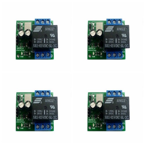 DC 5-24V Flip-Flop Latch DPDT Relay Module Bistable Self-locking Double Switch - Picture 10 of 13