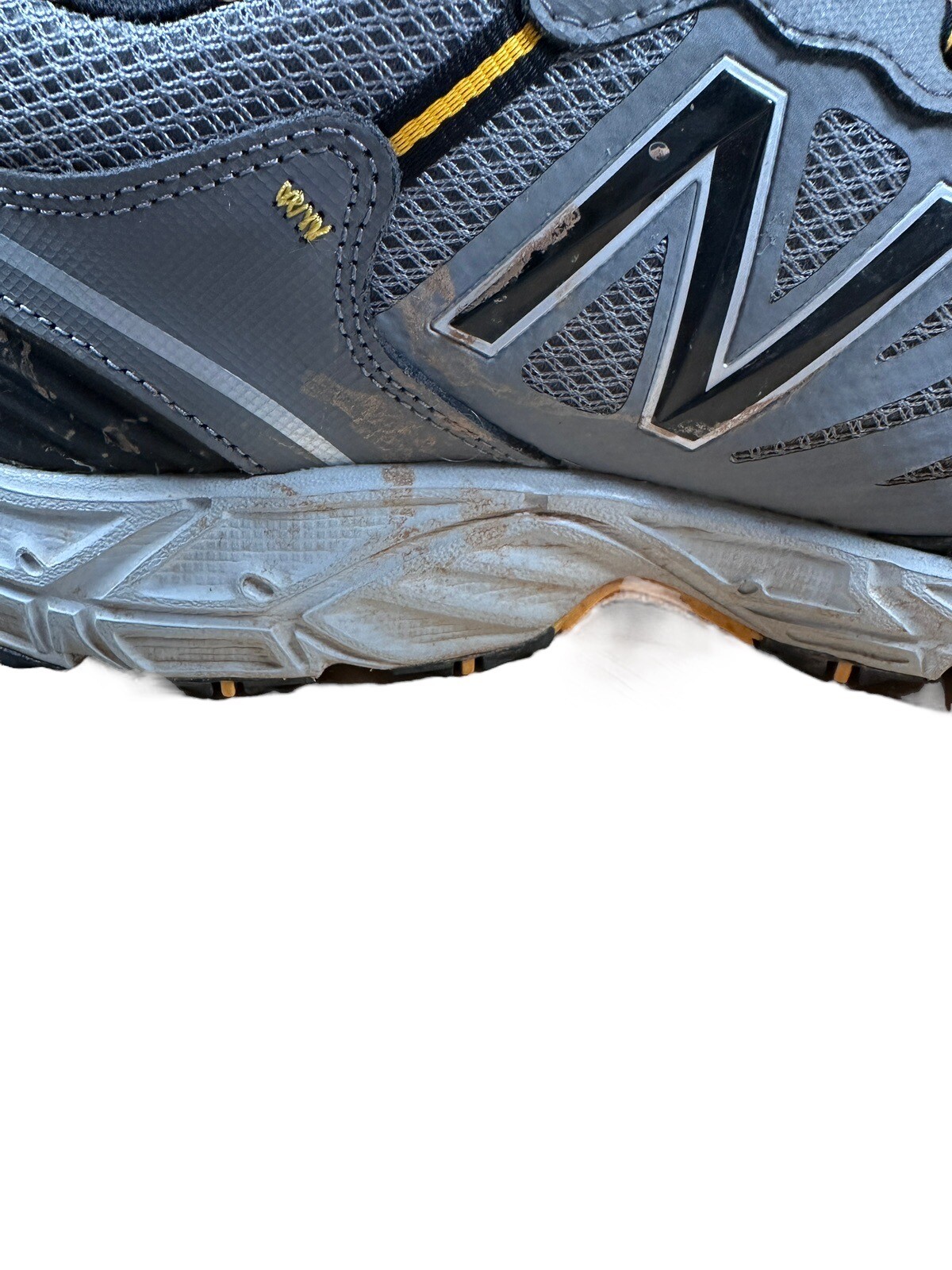 New Balance NB 573 Men Size 11 Gray Trail Running Hiking Shoes MTE573M3
