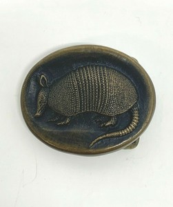 armadillo belt buckle