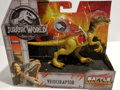 battle damage velociraptor