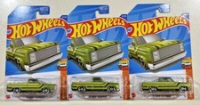NEW 2022 Hot wheels F Case 83 Chevy Silverado Green LOT 3 VHTF