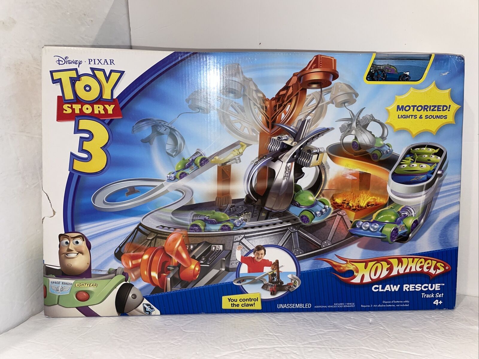 Hot Wheels Toy Story 3 Claw Rescue レア