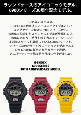 Casio G-Shock DW-6900 30th Anniversary Model DW-6900TR-1JR