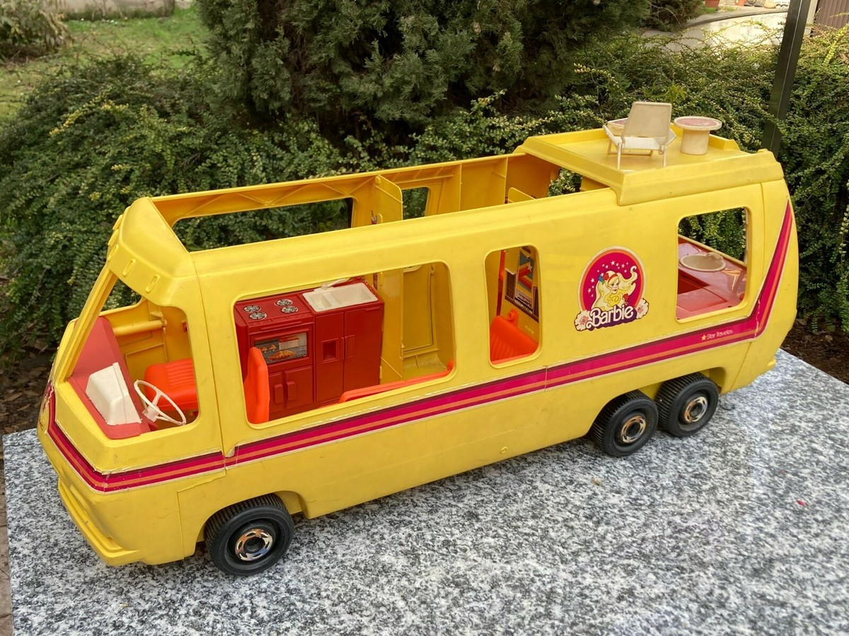 Camper Barbie Star Traveler 1976 Mattel dotazione di oggetti