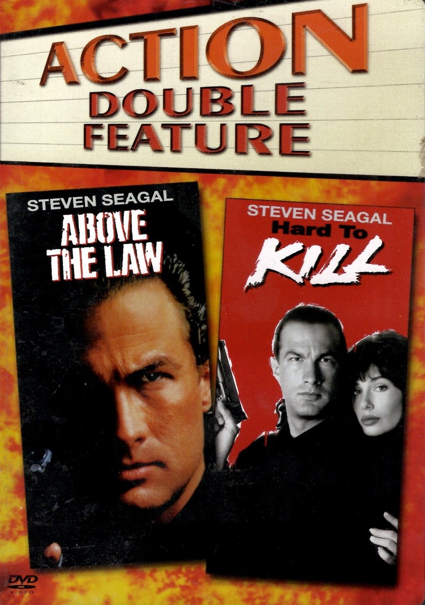 ABOVE THE LAW, STEVEN SEAGAL, SHARON STONE / HARD TO KILL