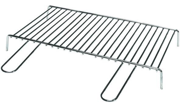 GRATICOLA SANDRIGARDEN ACCIAIO IN TONDINO C/PIEDINI 500X350 MM