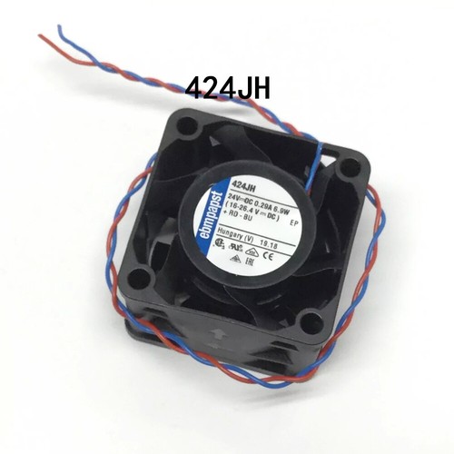 Brand new Ebmpaps Axial flow Fan 424JH 40*40*28MM 6.9W 0.29A 24VDC Fully Teste - 第 1/4 張圖片