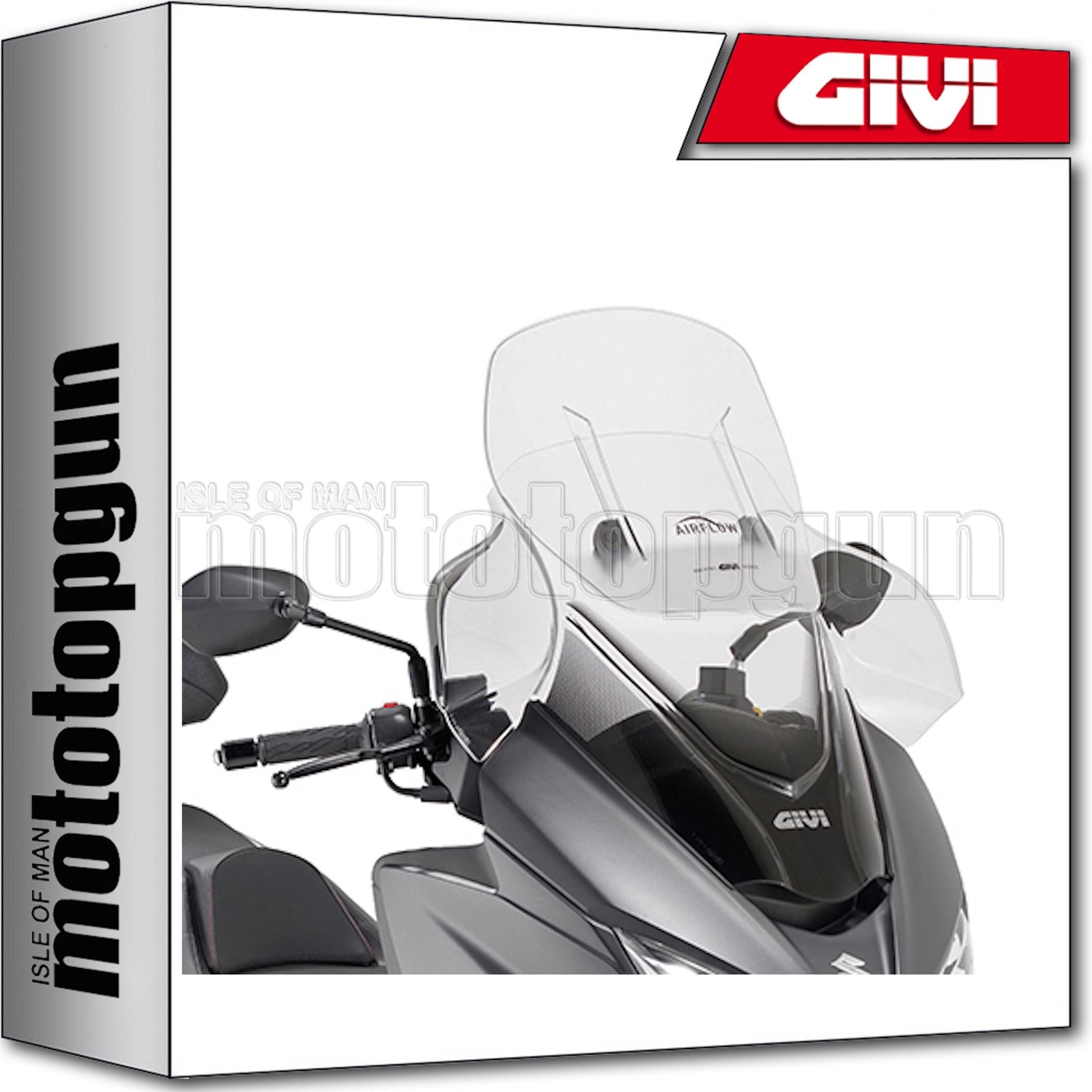 GIVI AF3115 CUPOLINO AIRFLOW SUZUKI BURGMAN 400 2017 17 2018 18 2019 19 2020 20