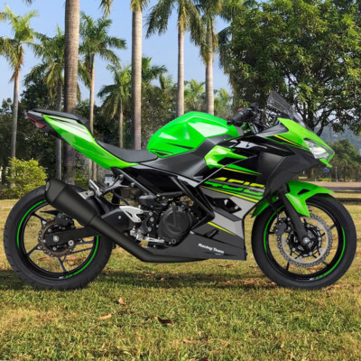 GREEN Fairing Kit +Tank Cover for Kawasaki Ninja 400 2018-23 EX400