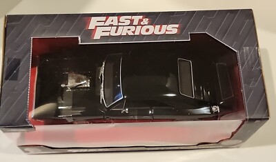 Jada Toys Fast And Furious Auto Dodge Charger 1:24, Grau Modellauto 2021 Dodge Charger SRT Hellcat Aus Dem Film Fast   Furious 10  Die Cast Car Ab 8 Jahre Mit Teilen Zum Oeffnen  19cm