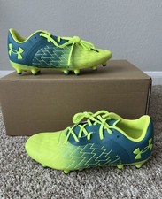 Under Armour Magnetico Select 2.0 Leather Soccer Cleats Sz 9.5 Men  s 3025642-300