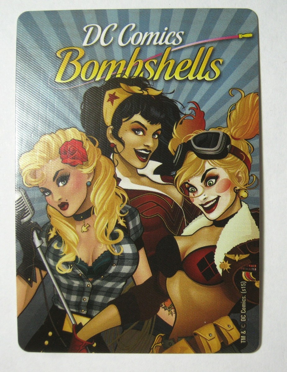 DC Comics Bombshell Zatanna Single Swap Playing Card - 1