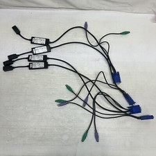 LOT OF 4 DELL KVM Switch PS2 System Interface...