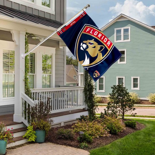 Florida Panthers Printed Header Premium 3x5 Foot Premium Flag - Picture 5 of 6