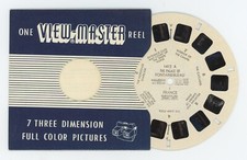 Palace of Fontainebleau France 1953 Belgian-made View-Master Single Reel 1412-A