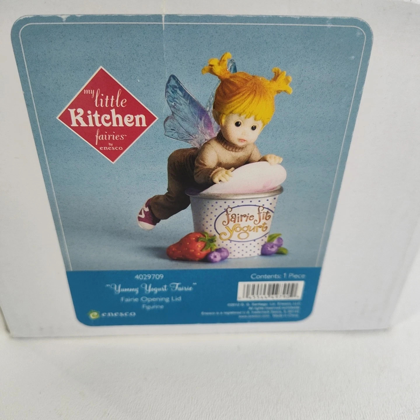 Enesco My Little Kitchen Fairies Yummy Yogurt Fairie Fairy With Box 4029709